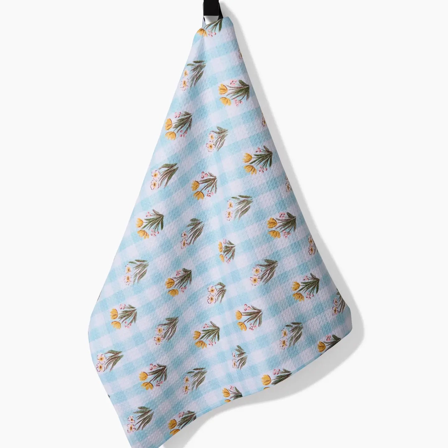 Geometry "Picnic Plaid Blue" Tea Towel
