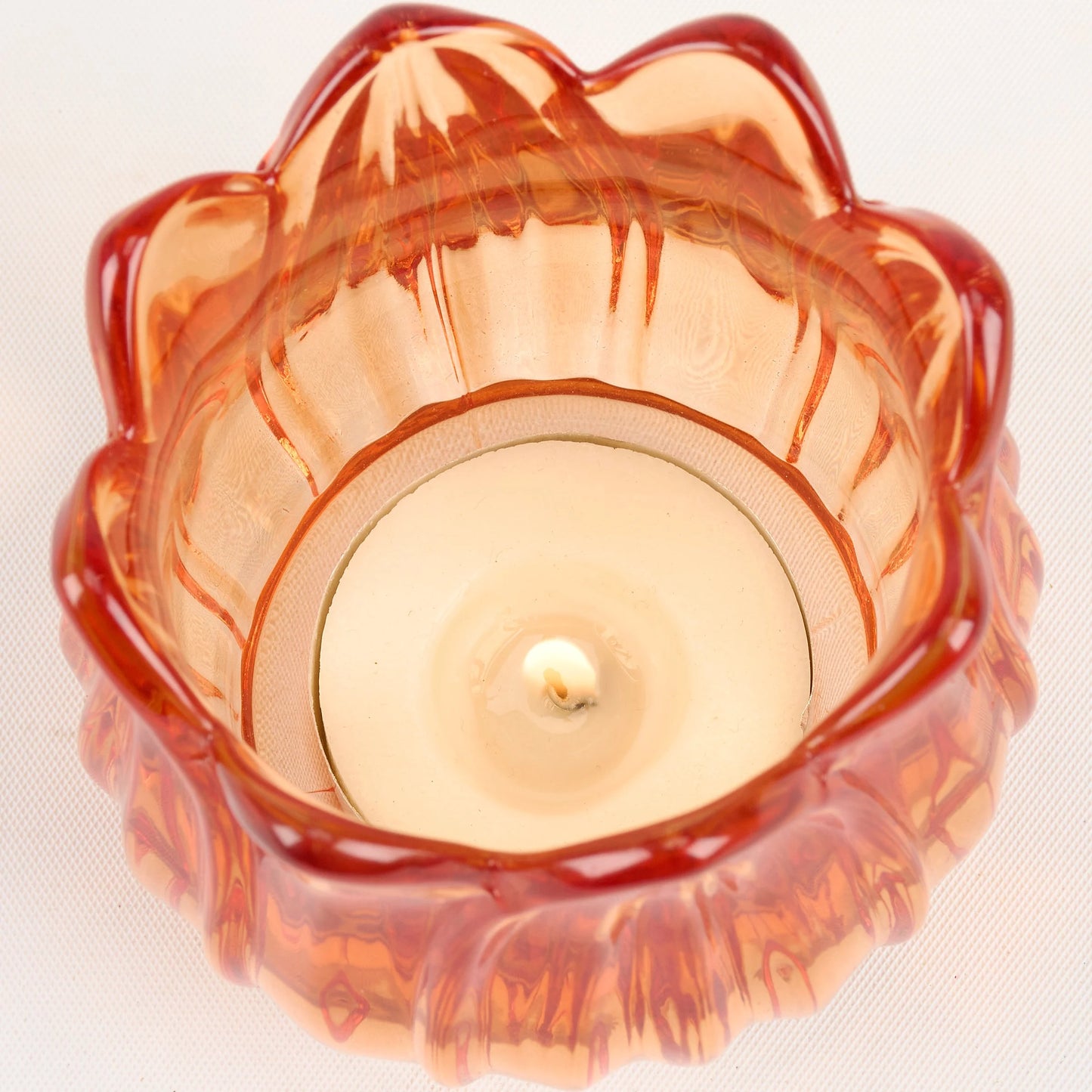 Tulip Blossom Candle Holder Set