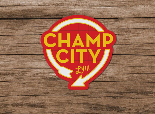 “Champ City” Sticker