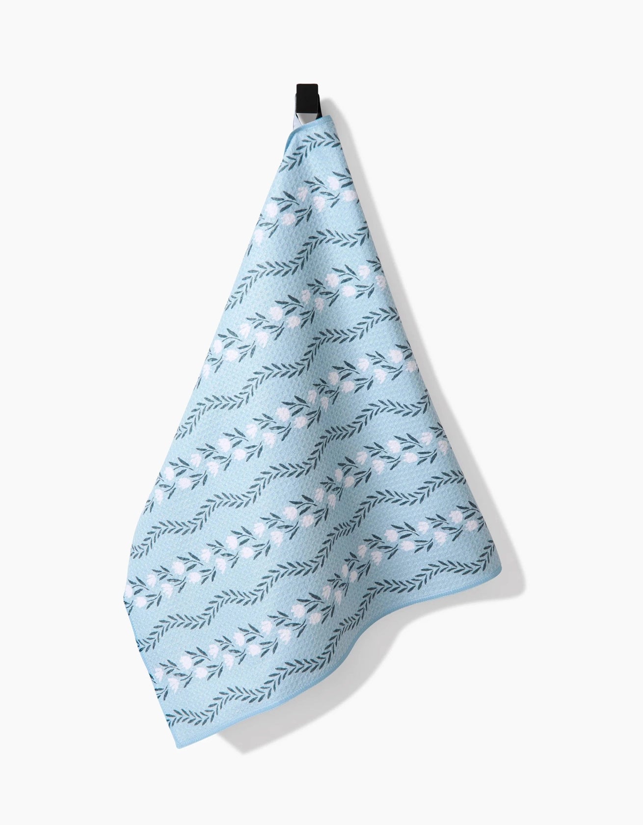 Geometry "Vintage Floral Stripe" Tea Towel