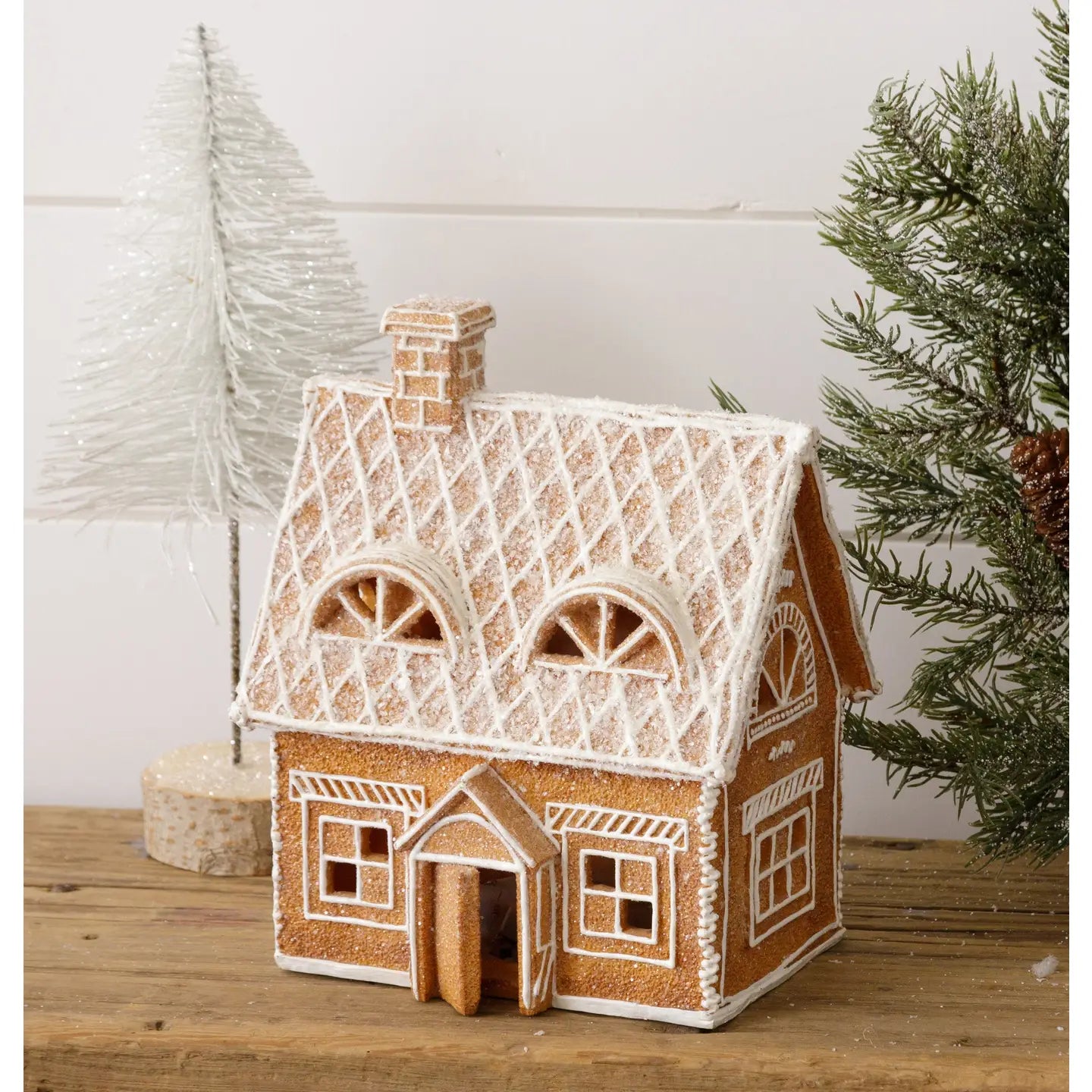 Lighted Gingerbread House with Open Door (Pre-Order)