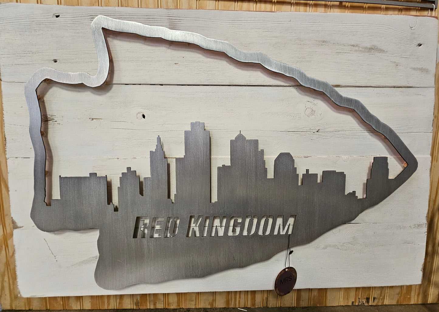 Mrs. Decor "Red Kingdom" Lighted Sign