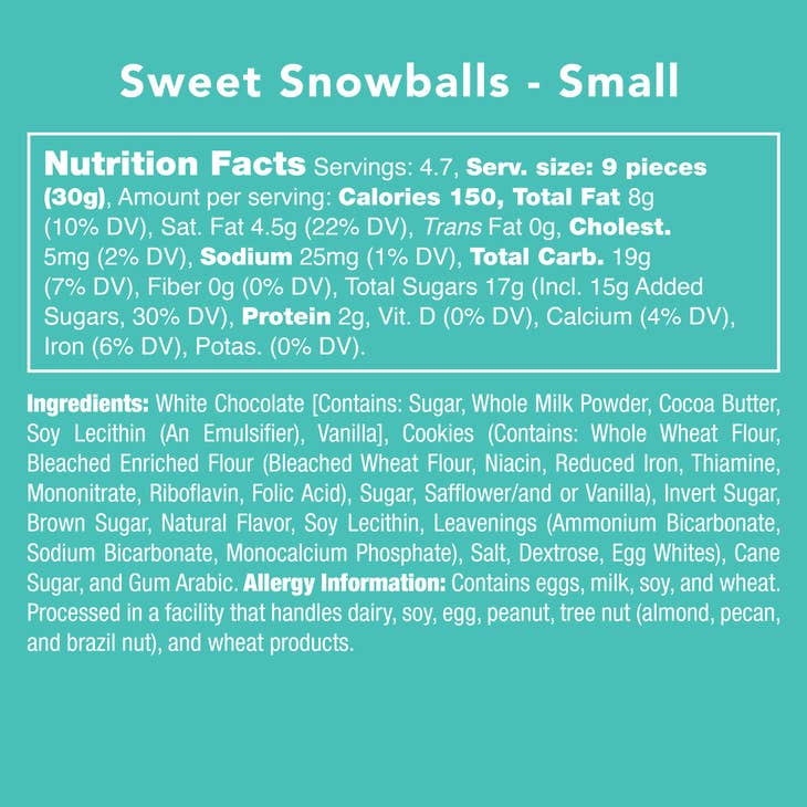 Candy, Sweet Snowballs