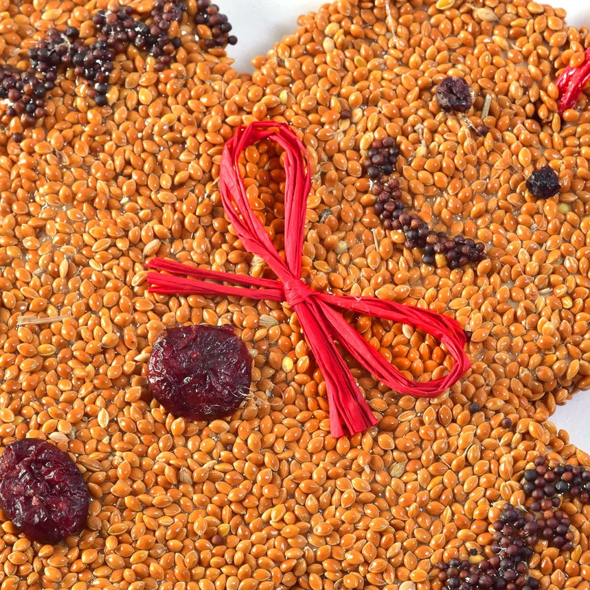 Holiday Gingerbread Man Wildlife Cookie