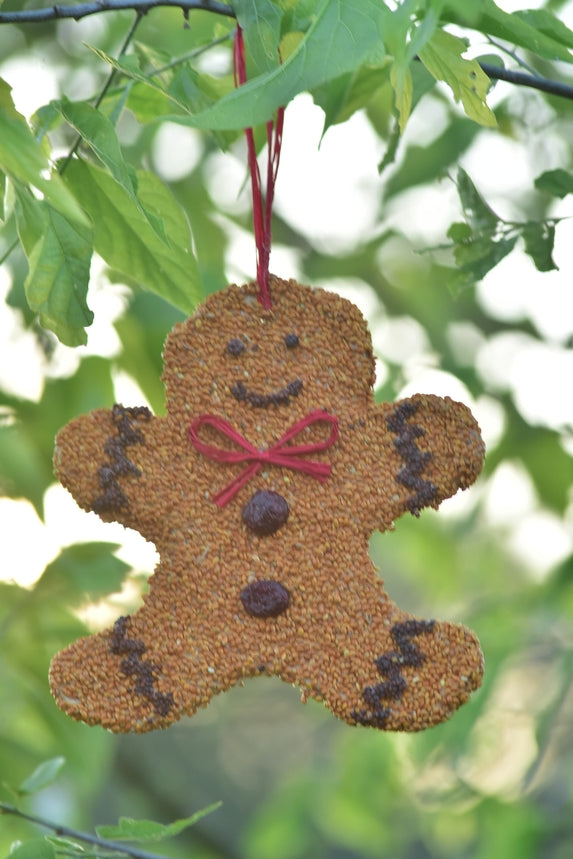 Holiday Gingerbread Man Wildlife Cookie