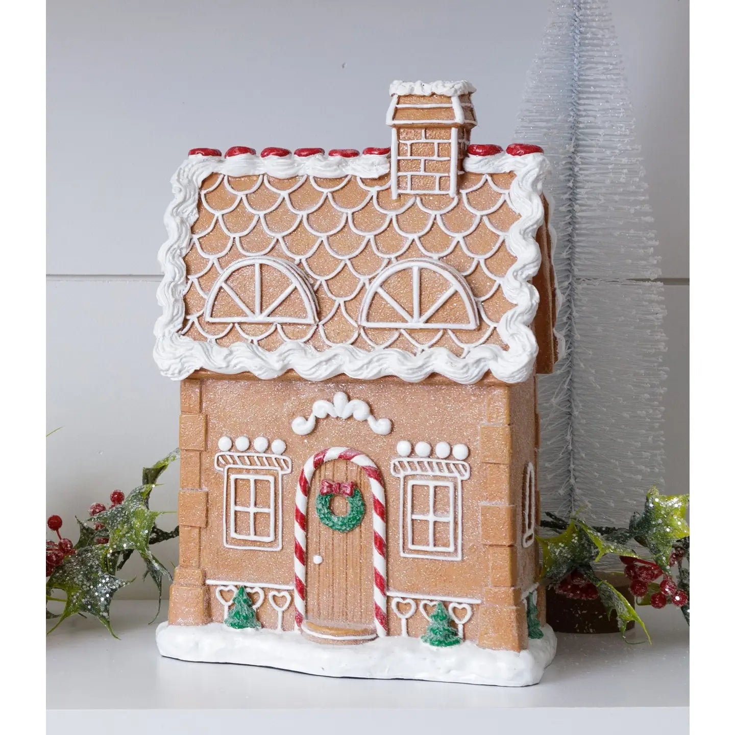 Gingerbread House with Candy Cane Archway (Pre-Order)