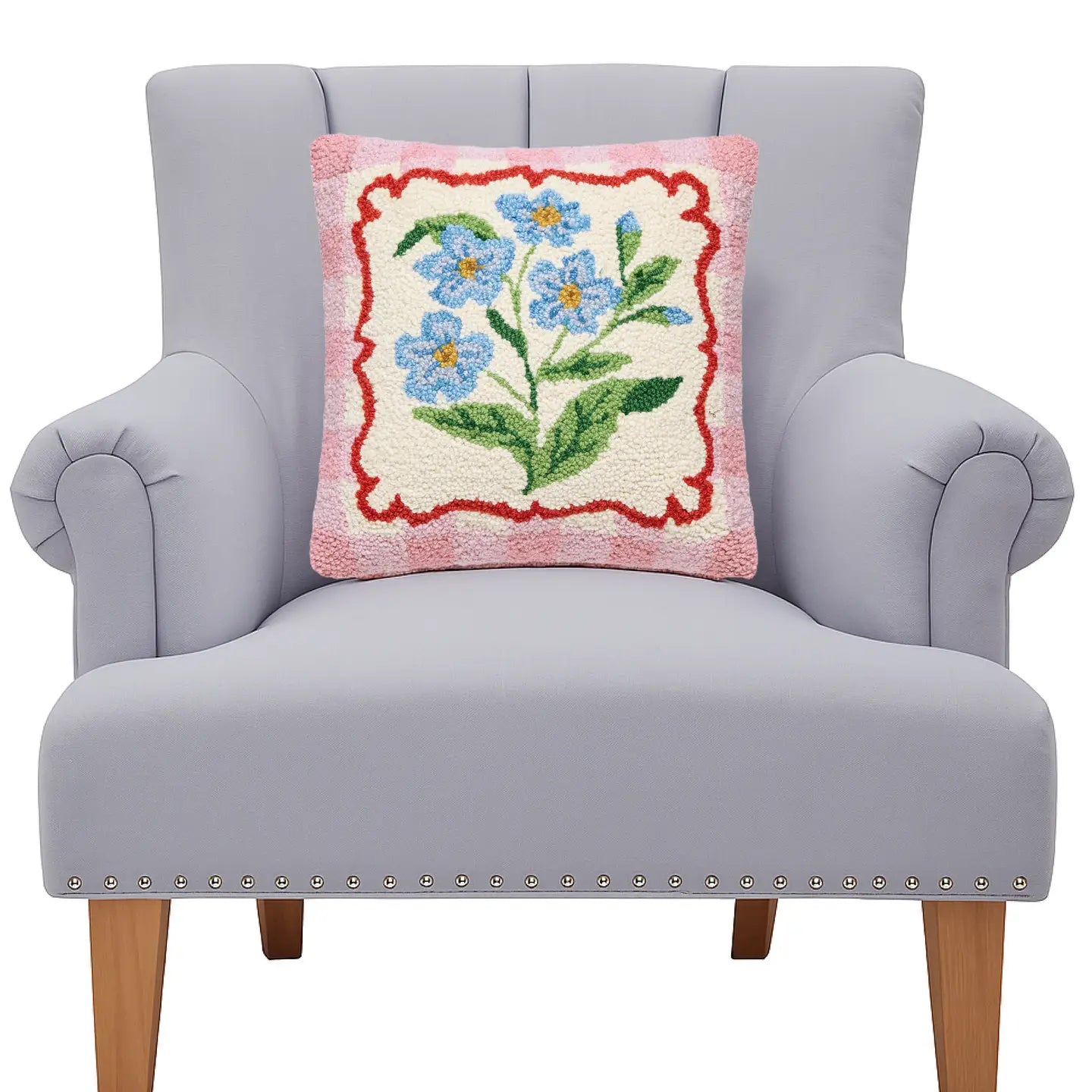Hook Pillow, Touch-Me-Not Frame Hook Pillow