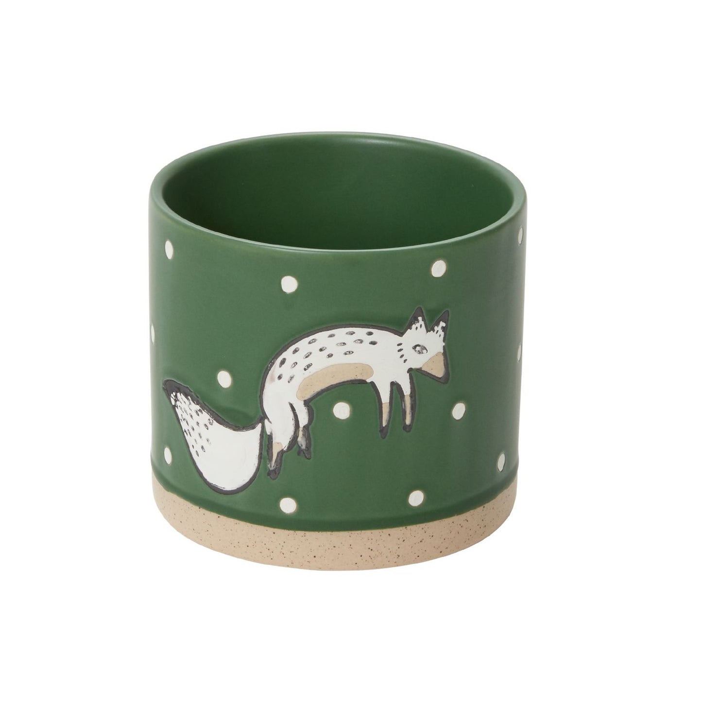 Holiday Pot, "Arwen the Fox"