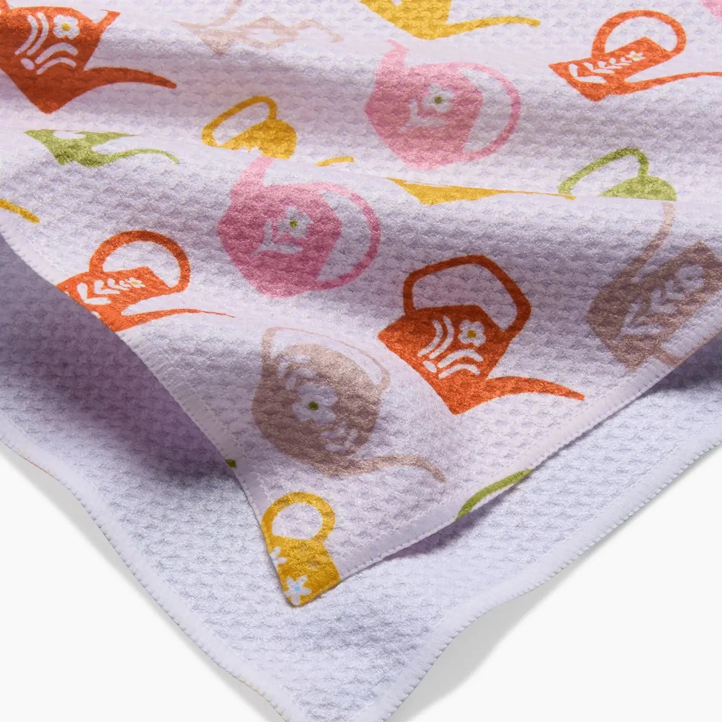 Geometry "Retro Watering Cans" Tea Towel