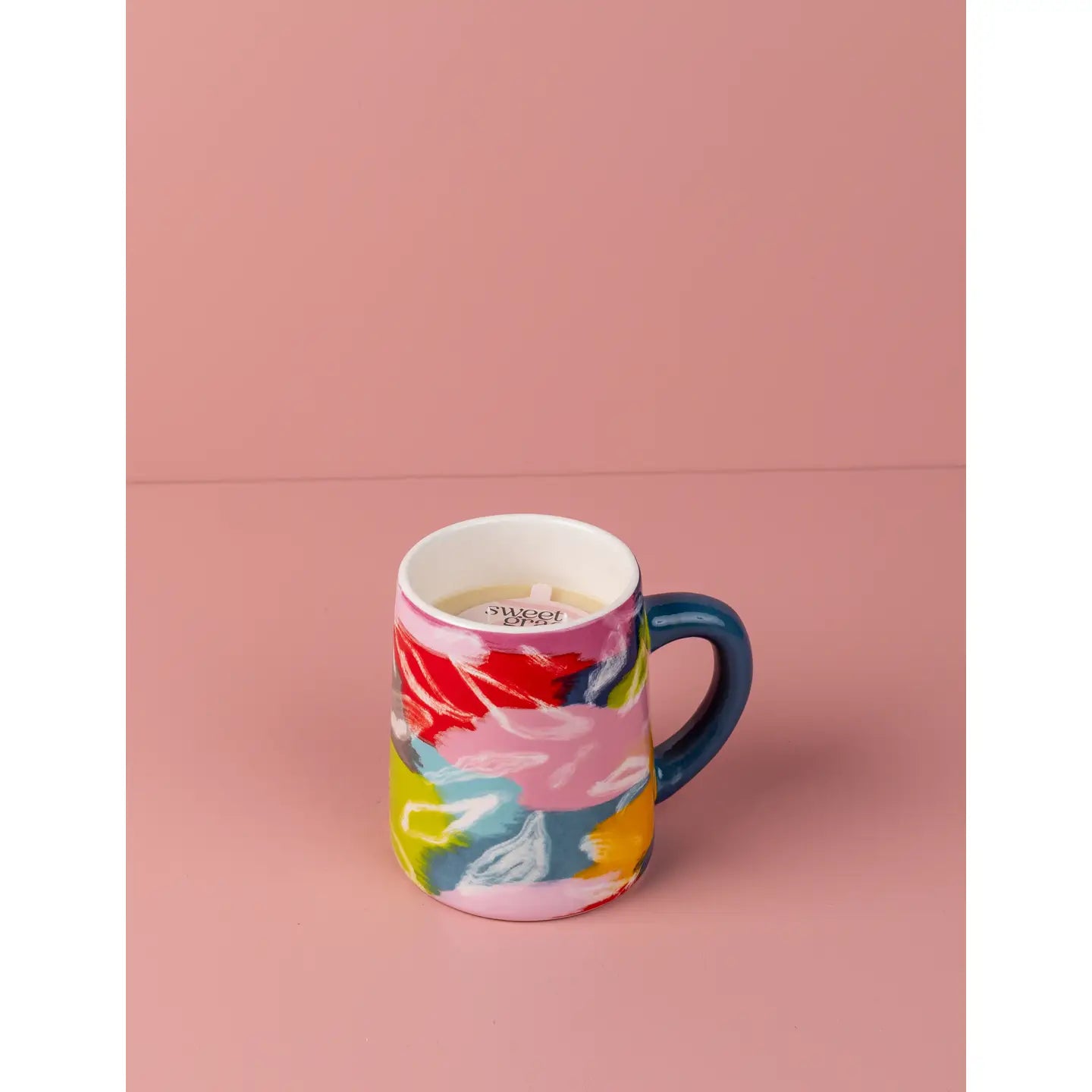 Candle, Sweet Grace in Color Patch Paint Mug #055