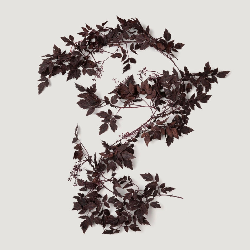 Fall Garland, Plum Cimicifuga 6ft (Pre-Order)