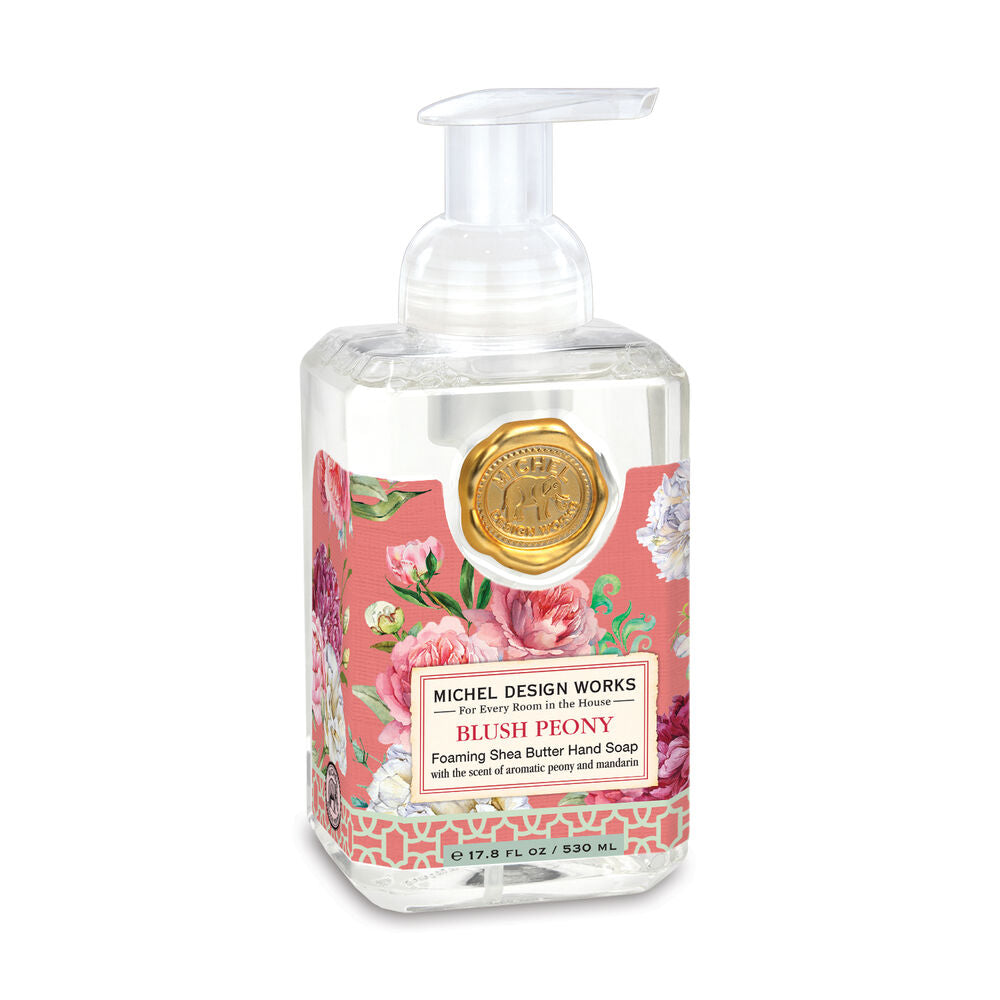Hand Soap, Blush Peony, Foaming