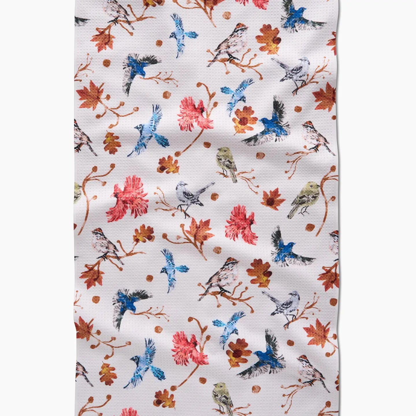 Geometry "Autumnal Bird Skies" Tea Towel