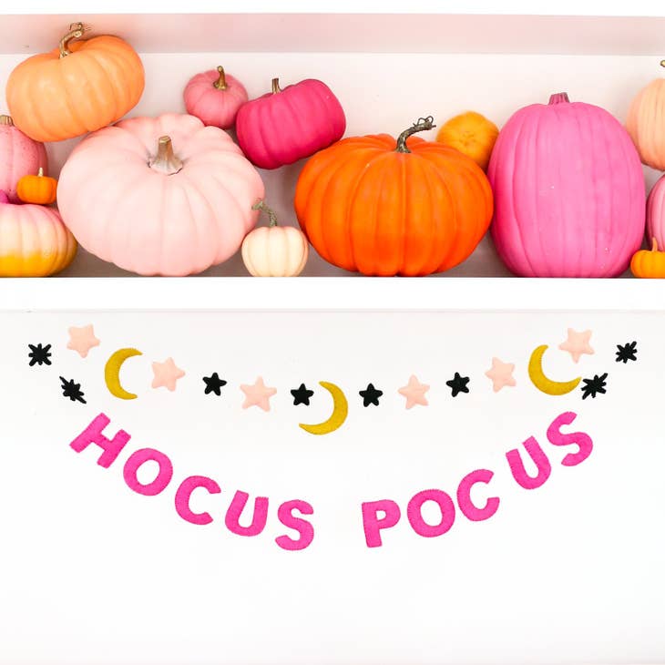 Halloween "Hocus Pocus" Felt Garland