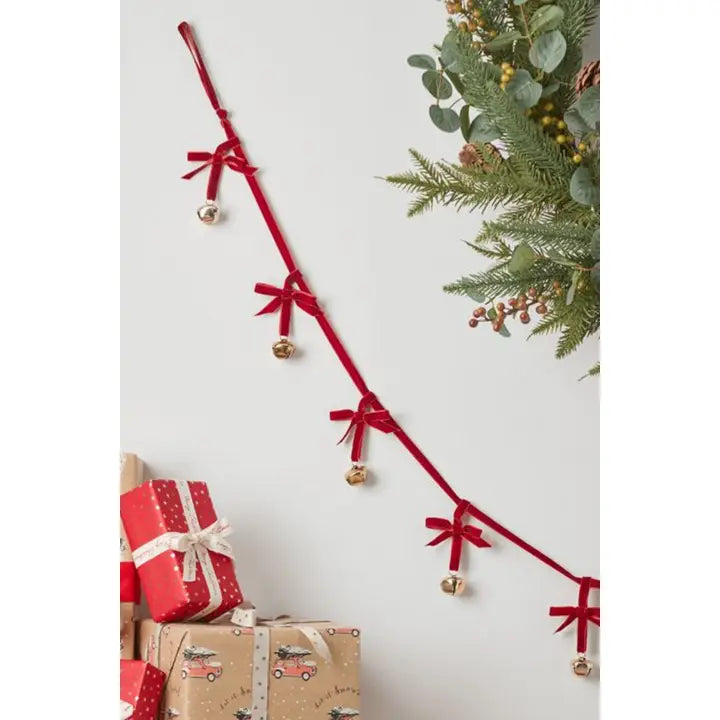 Velvet Ribbon Garland (55")