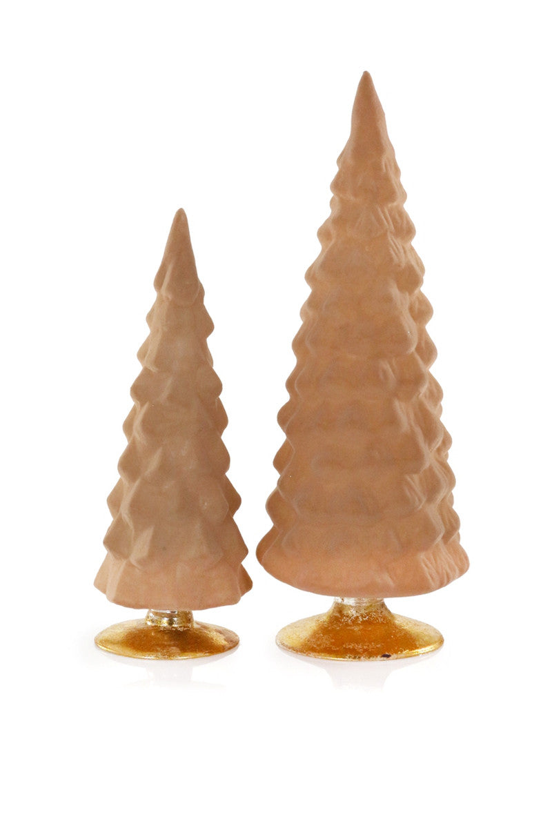 Holiday Crushed Velvet Trees