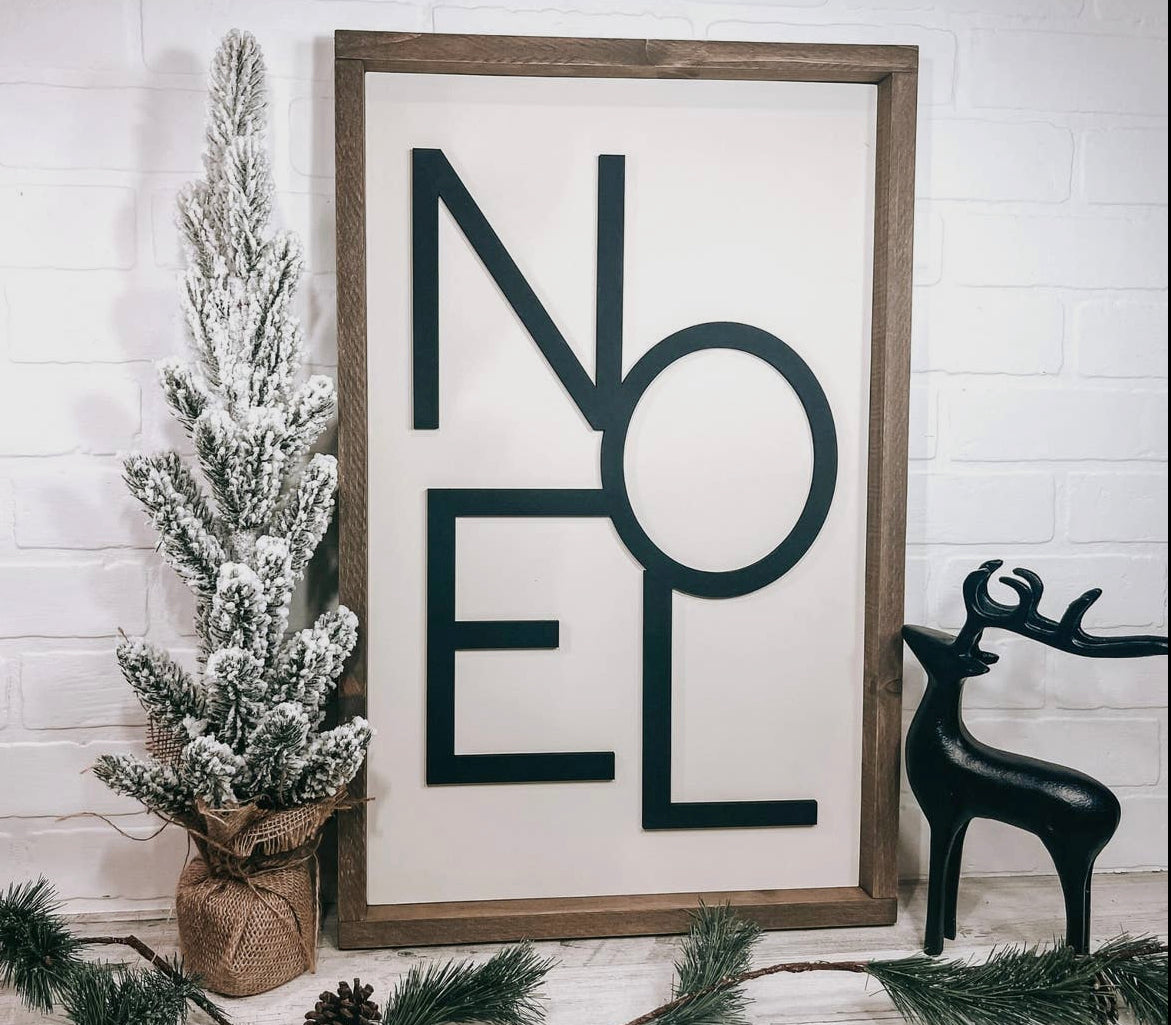 Holiday Noel Sign
