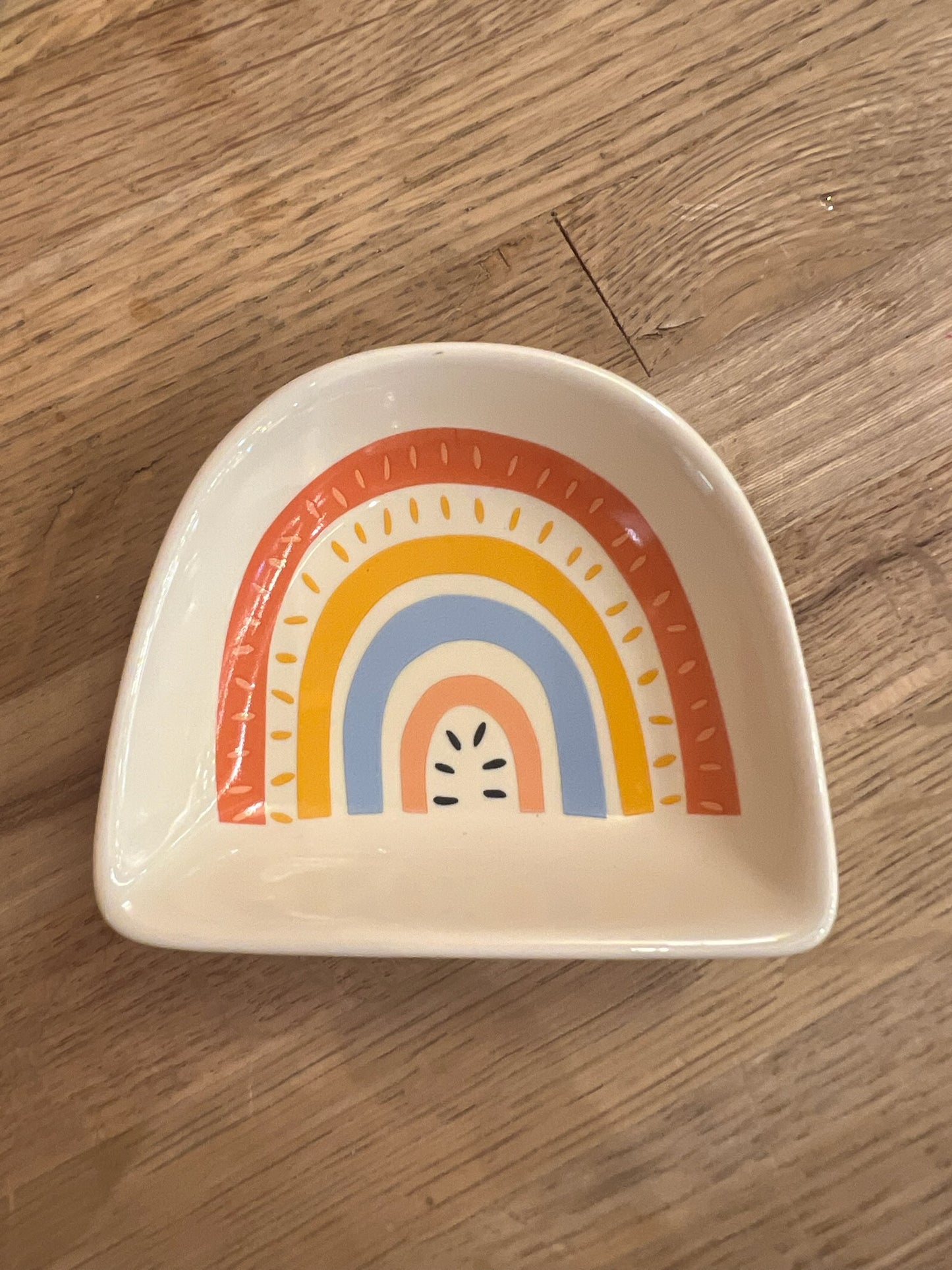 Pinch Bowls, Rainbow Shaped Set of 6