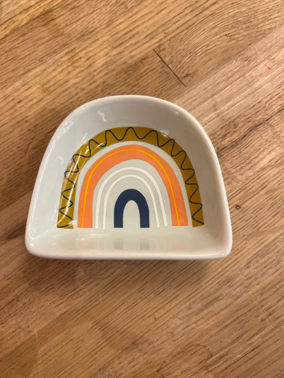Pinch Bowls, Rainbow Shaped Set of 6