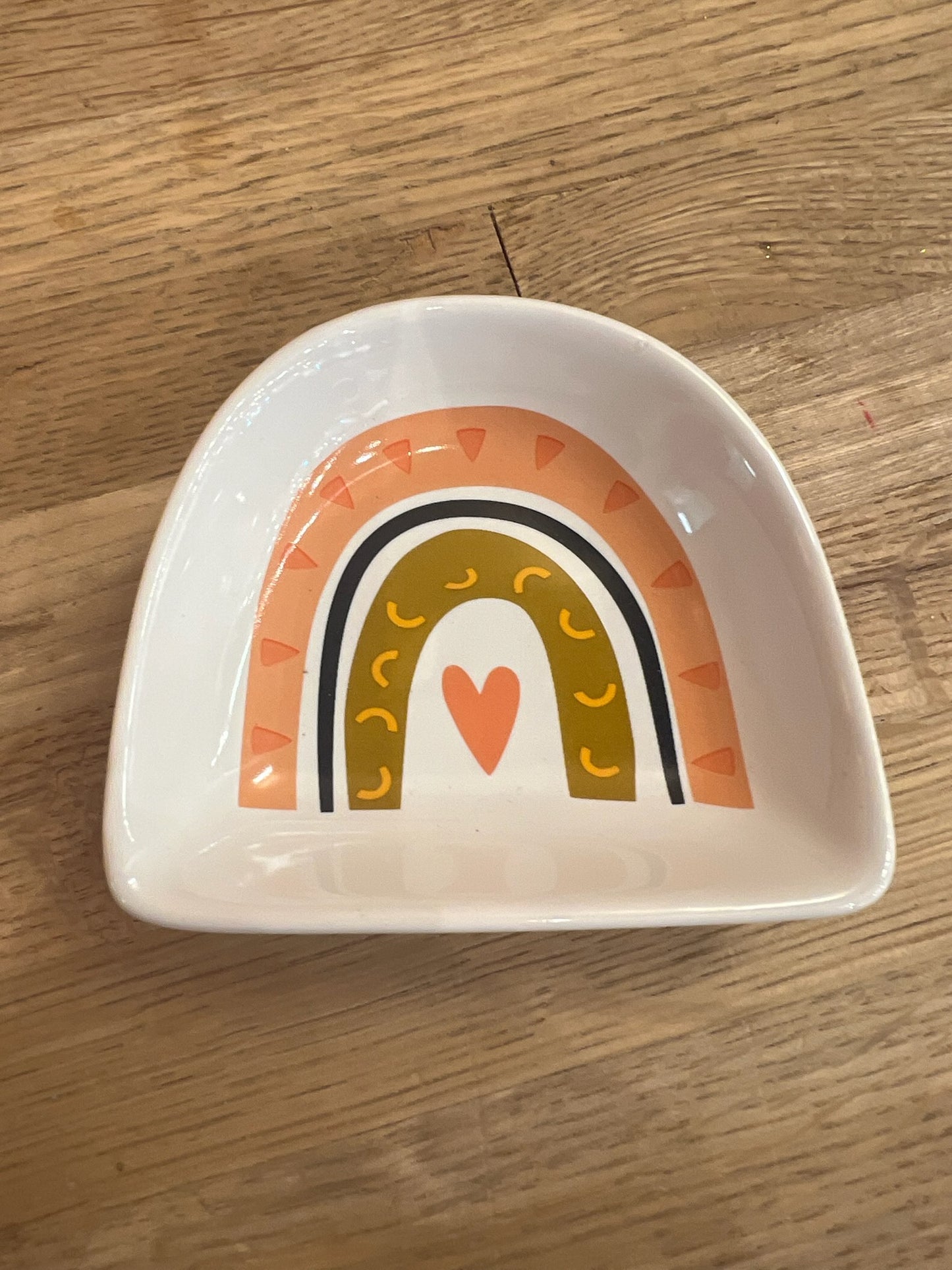 Pinch Bowls, Rainbow Shaped Set of 6