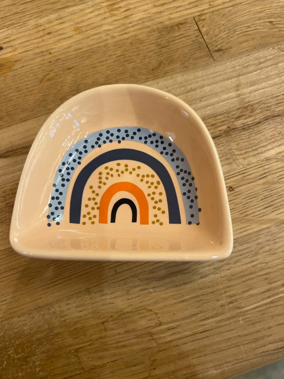 Pinch Bowls, Rainbow Shaped Set of 6