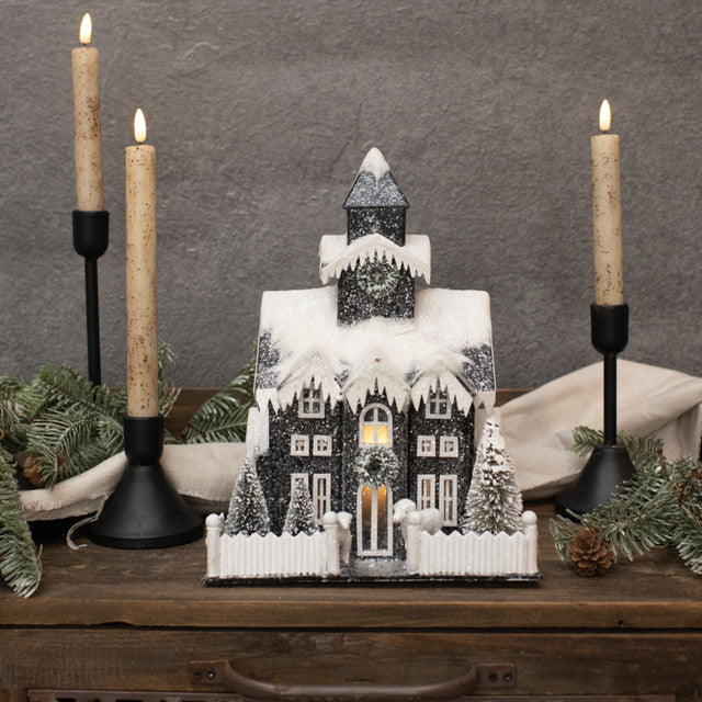 Holiday House, Lighted Country Church