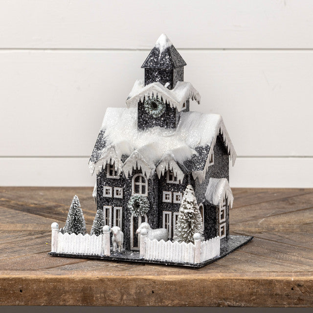 Holiday House, Lighted Country Church