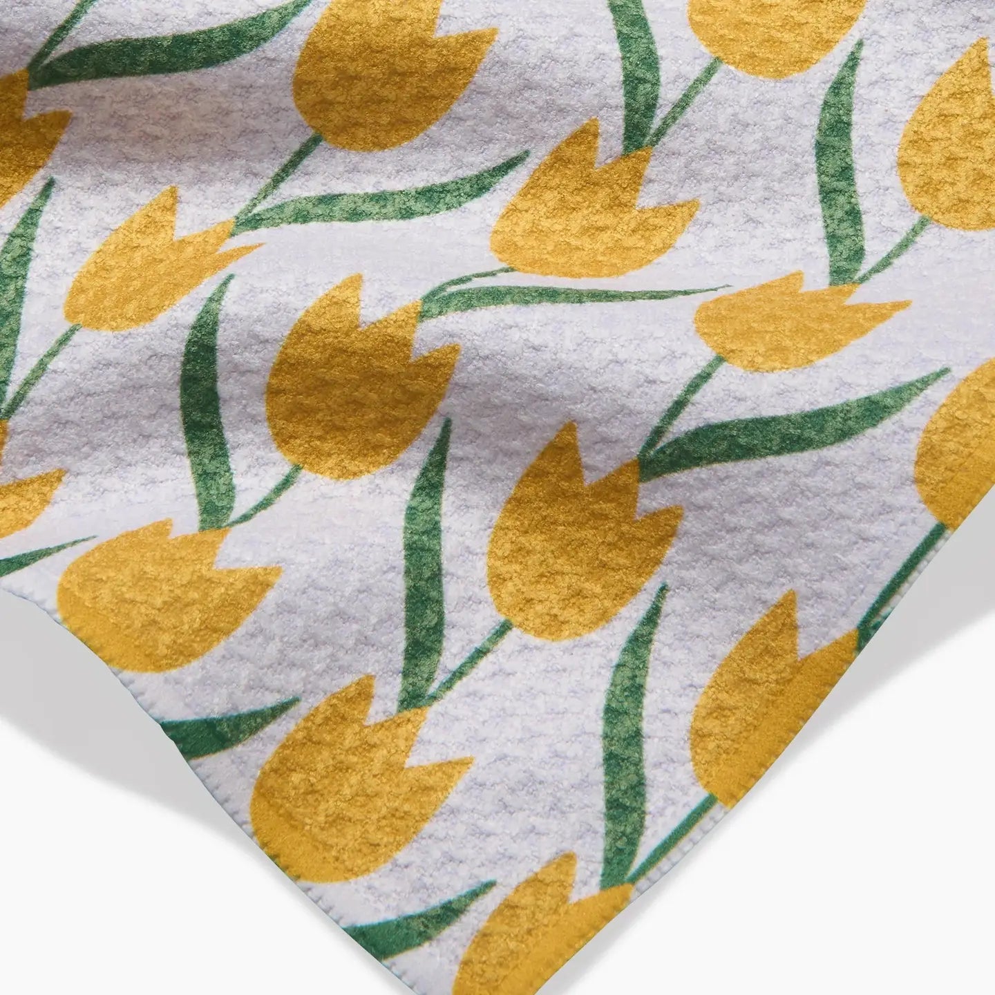 Geometry "Spring Tulip Flowers" Dishcloth Set