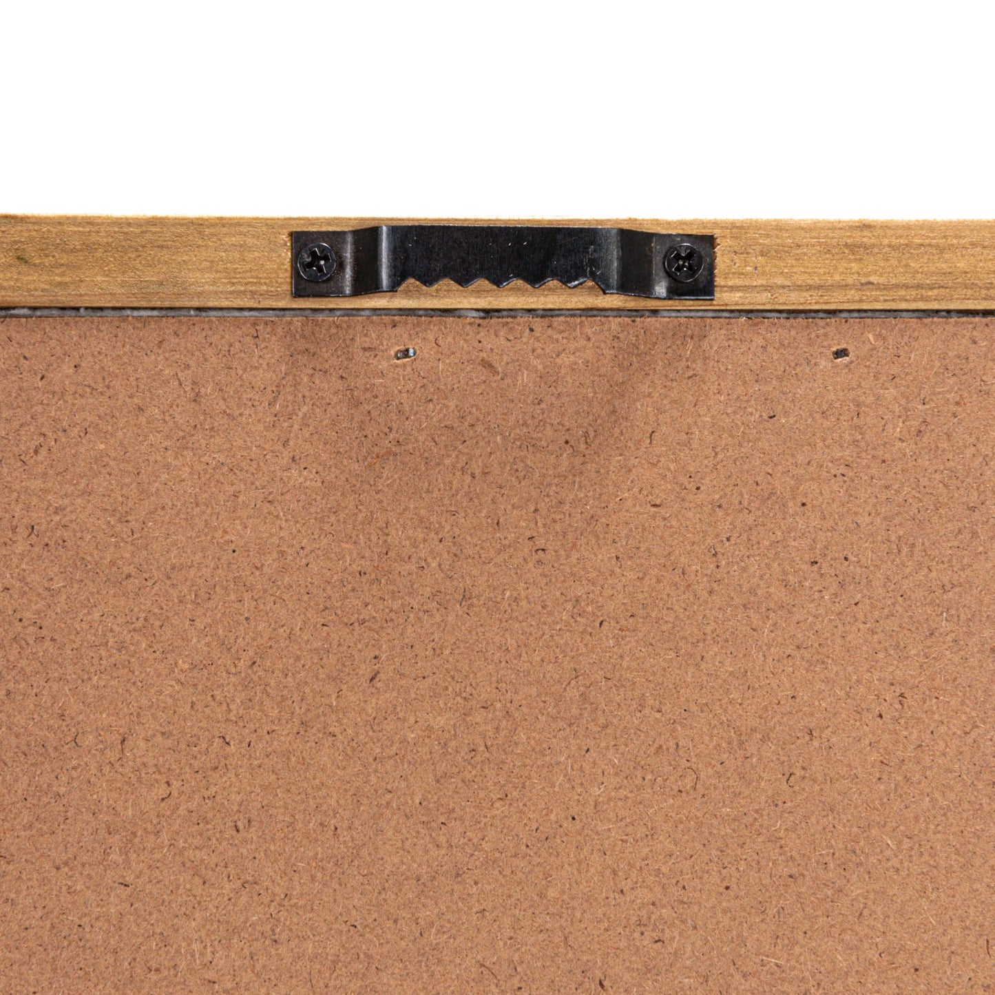 Wood Framed Textured Paper Wall DÃcor w/ Flowers in Vase