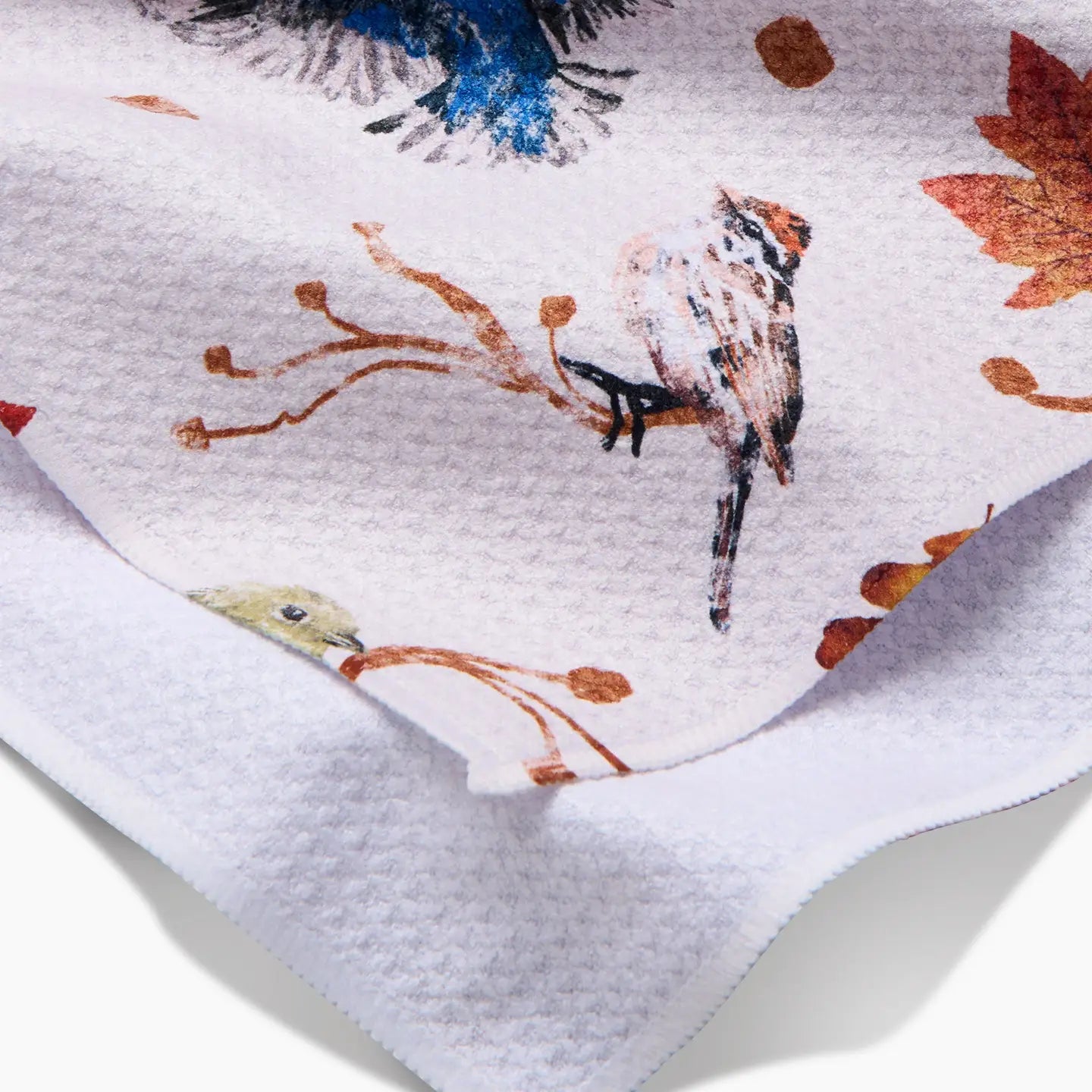 Geometry "Autumnal Bird Skies" Tea Towel