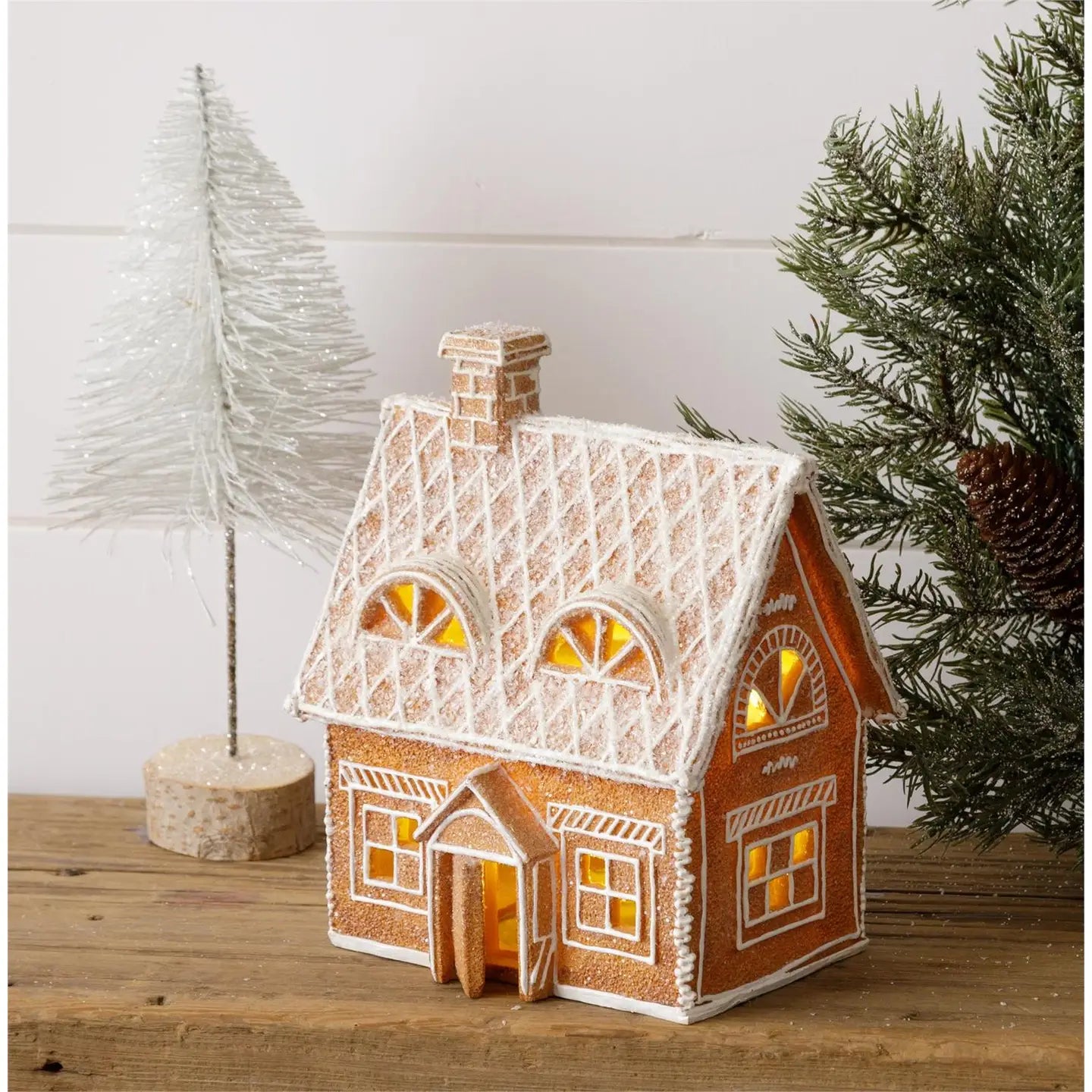 Lighted Gingerbread House with Open Door (Pre-Order)