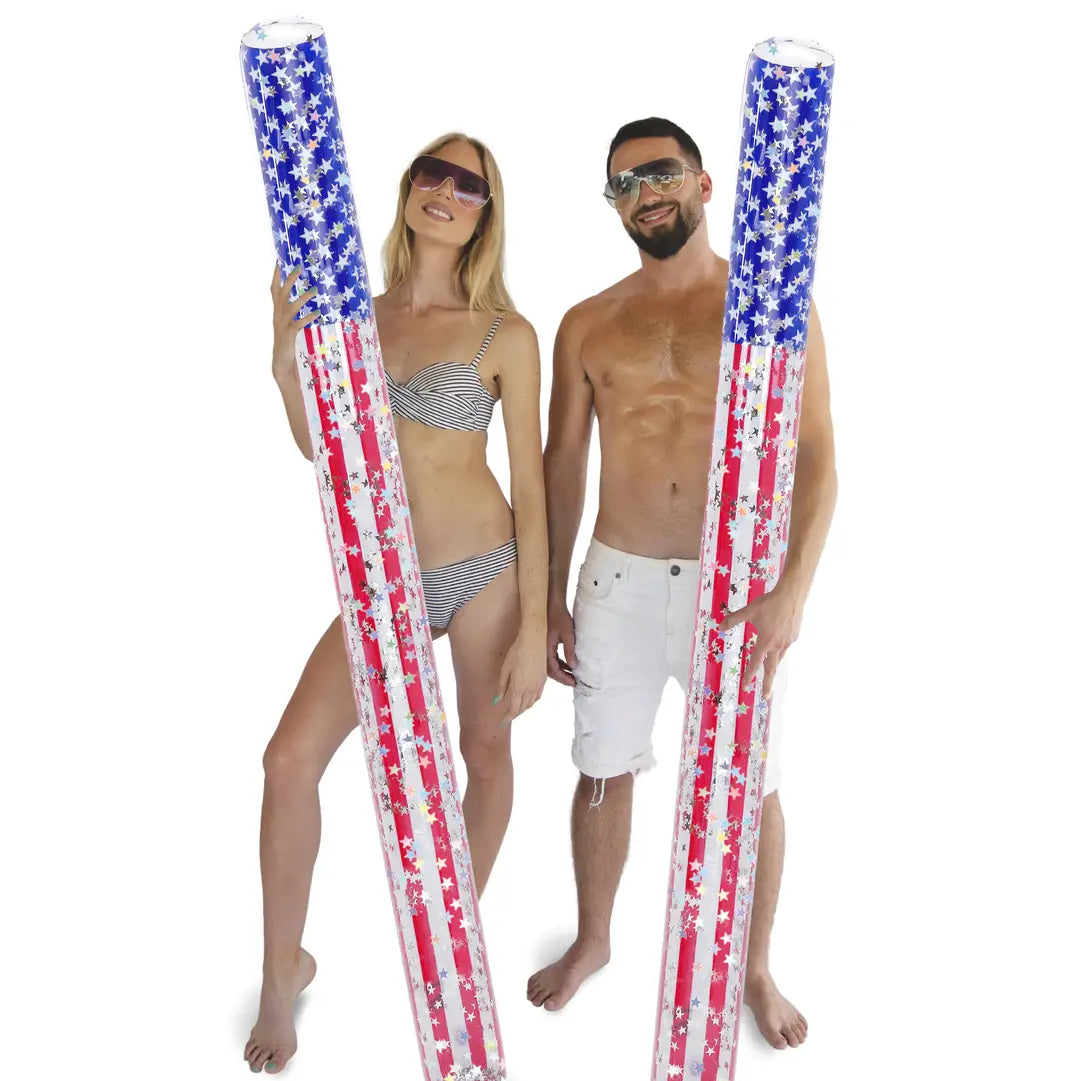USA Flag Noodle - Set of 2