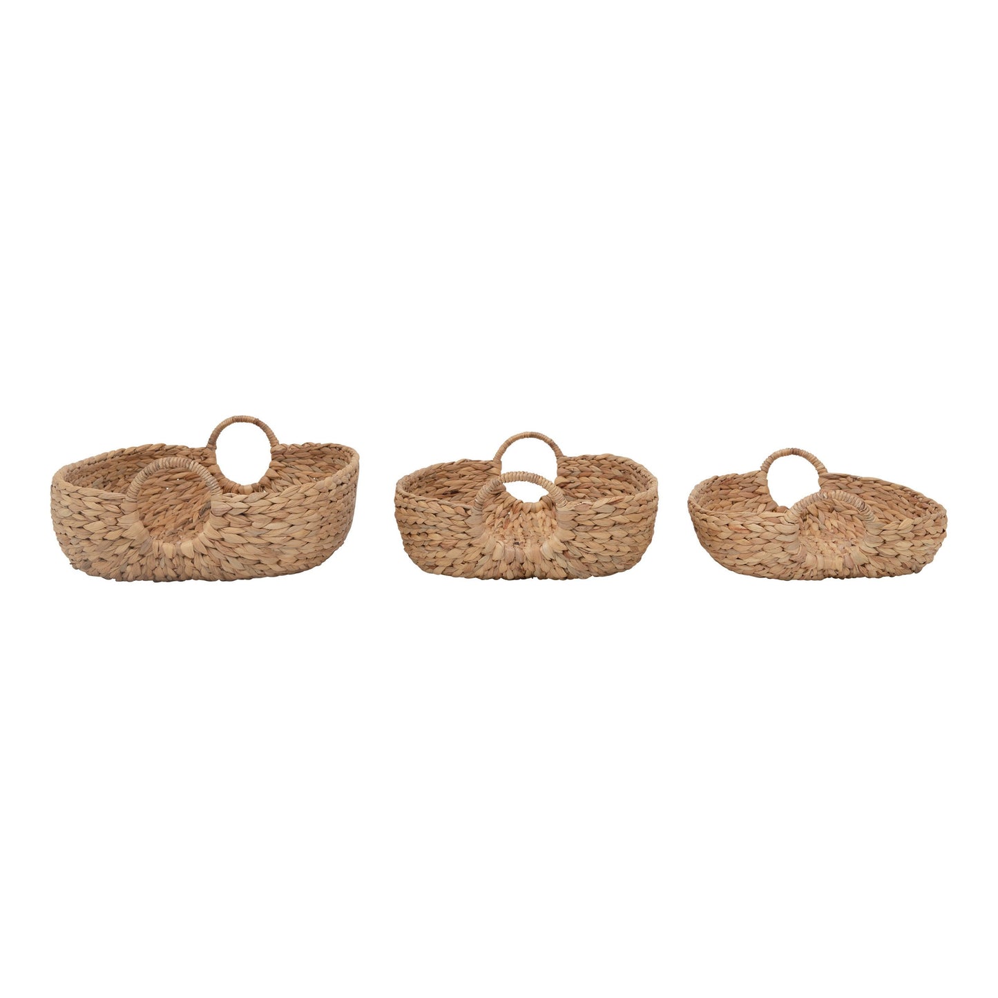 Woven Water Hyacinth Basket