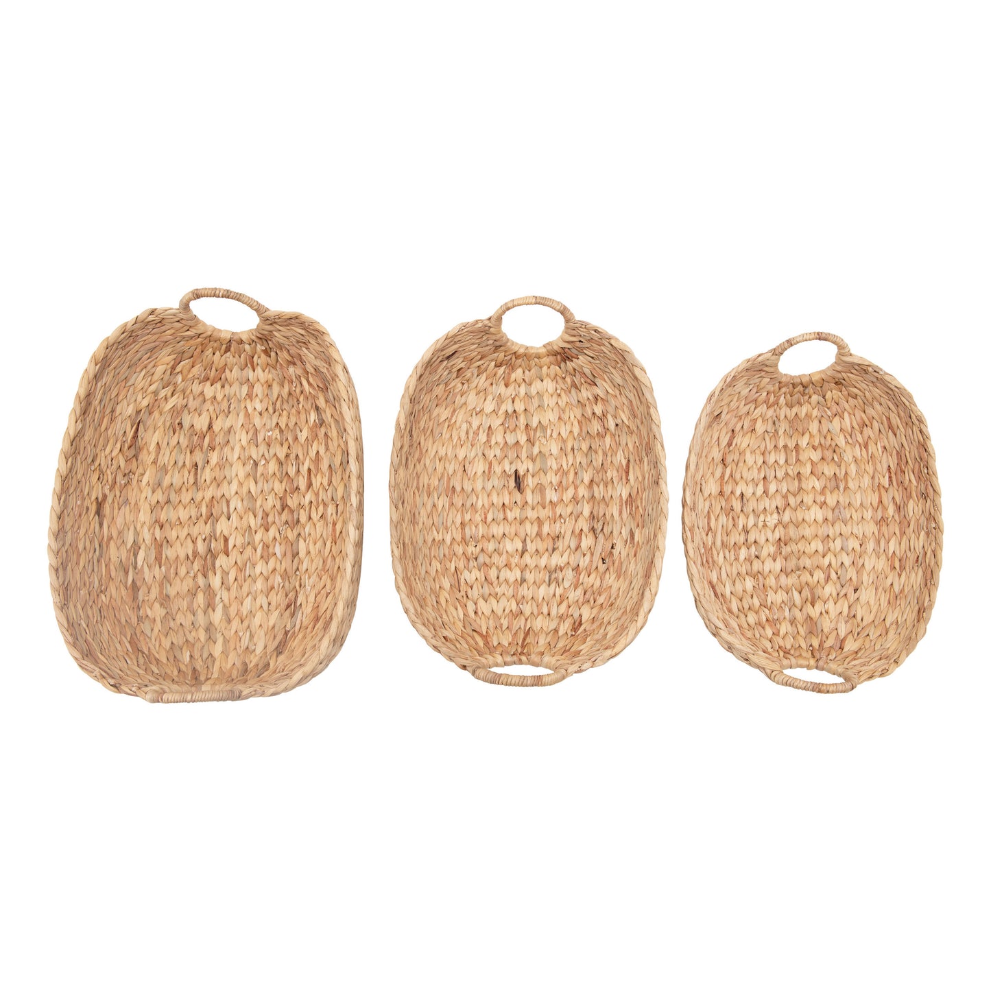 Woven Water Hyacinth Basket