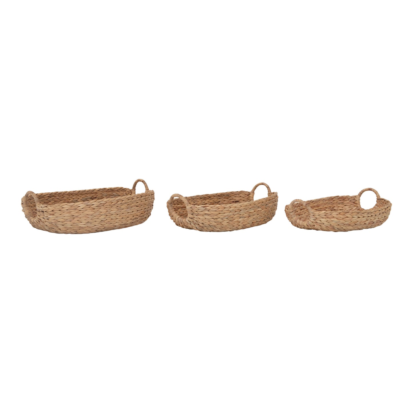 Woven Water Hyacinth Basket