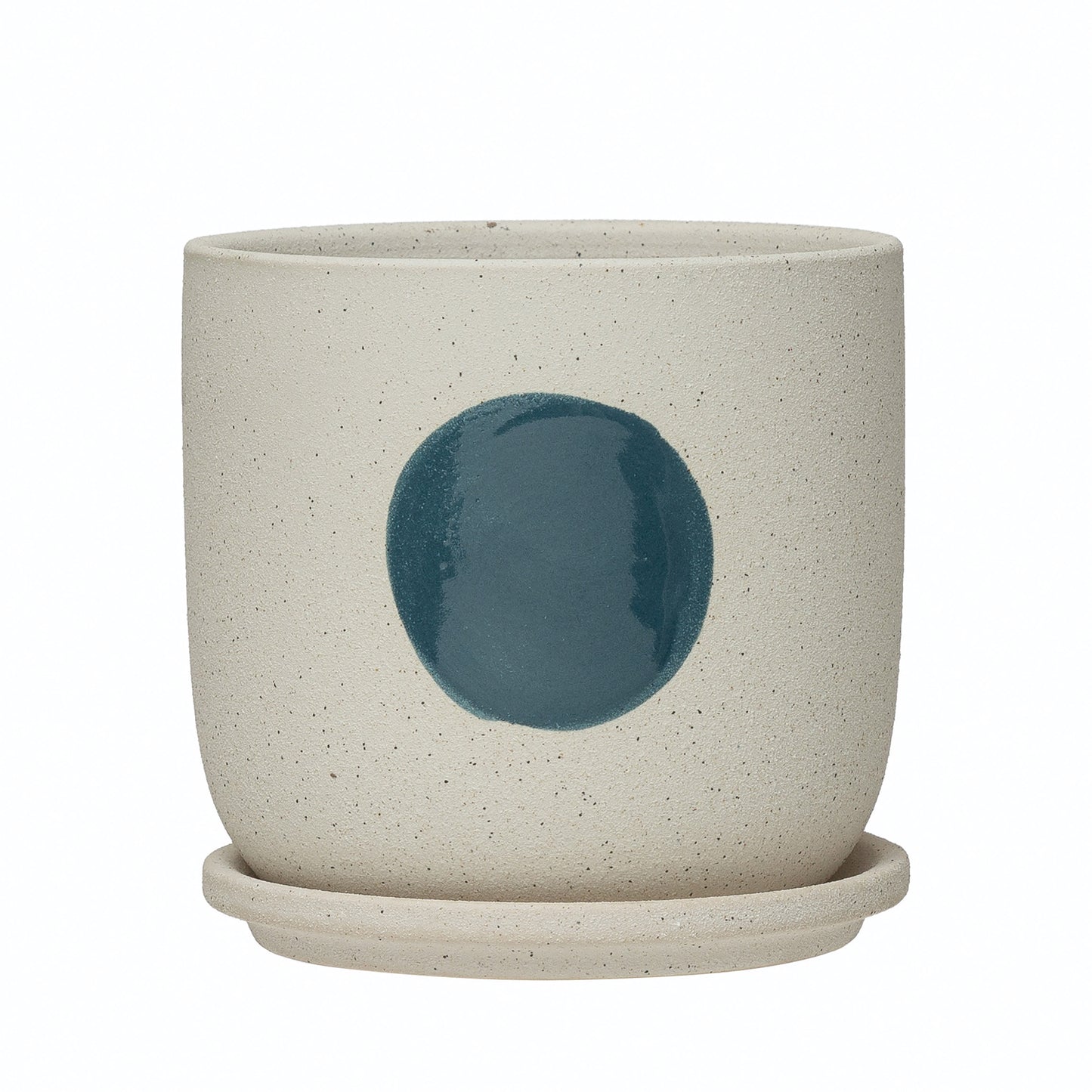 Garden-Blue Dot planter