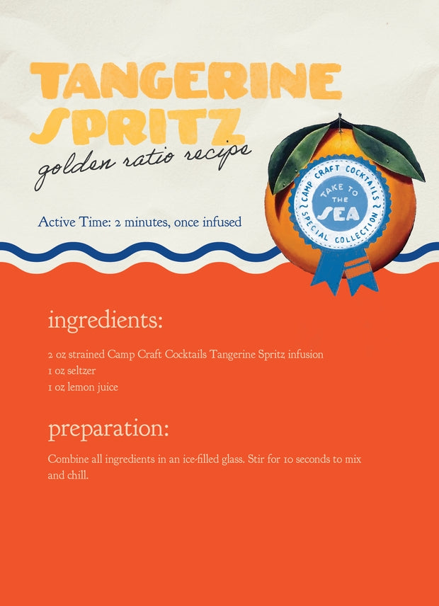 "Camp" Cocktail Mix: Tangerine Spritz