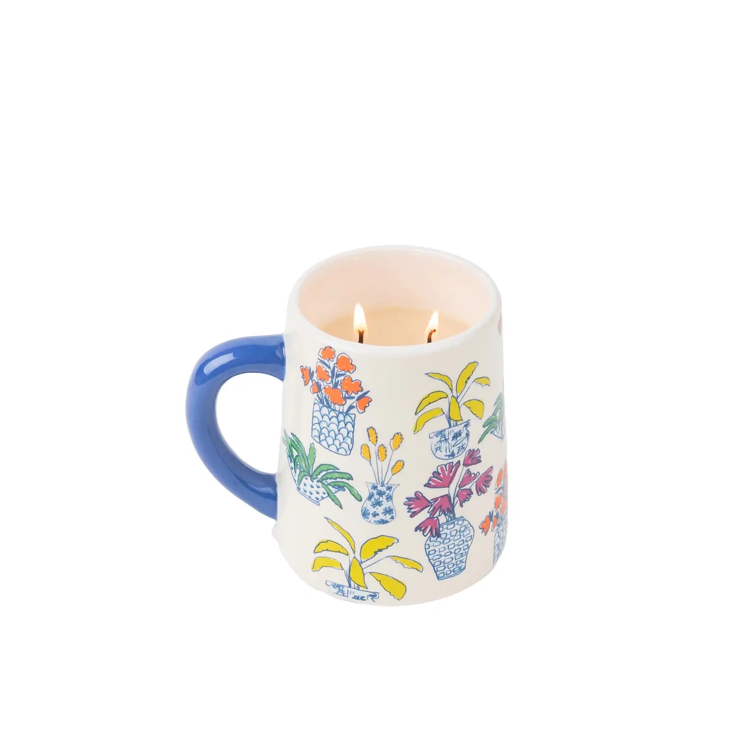 Candle, Sweet Grace in Potted Plants Design Mug #054