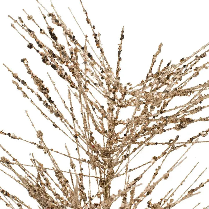Glittered Spray - Gold 31"