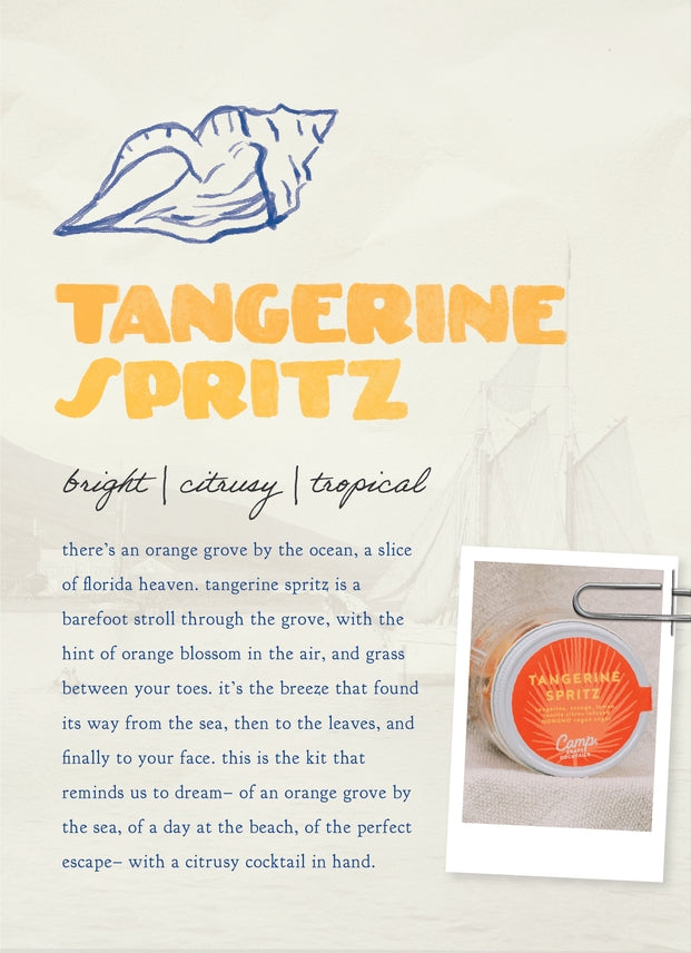 "Camp" Cocktail Mix: Tangerine Spritz