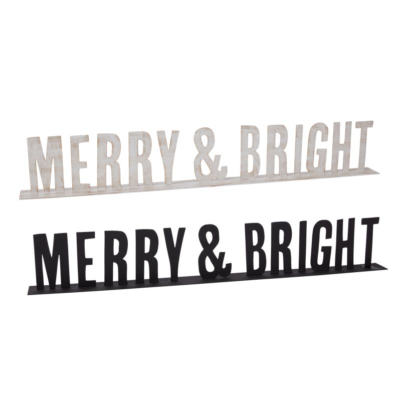 Merry and Bright Sign