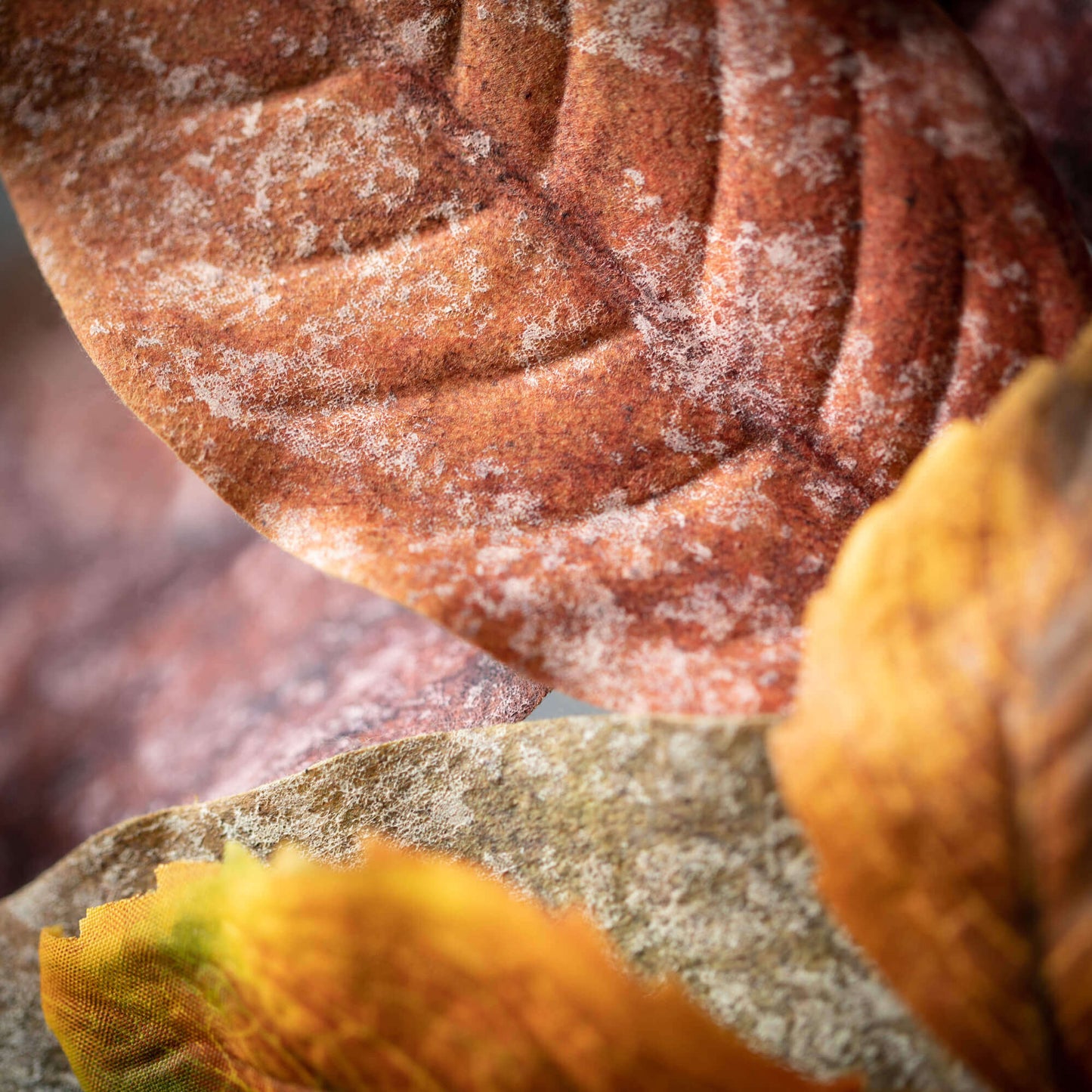 Fall Warm Mixed Leaf Spray