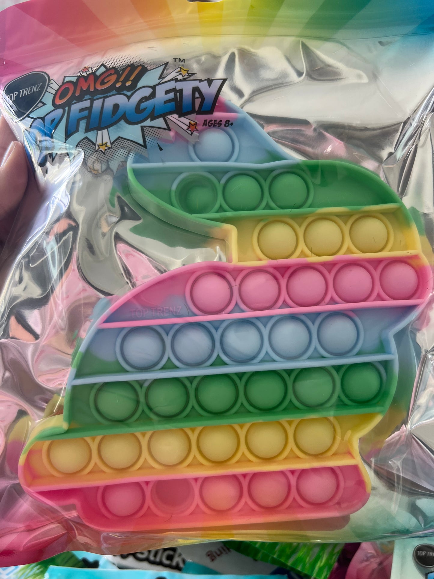 Pop Rainbow Bunny