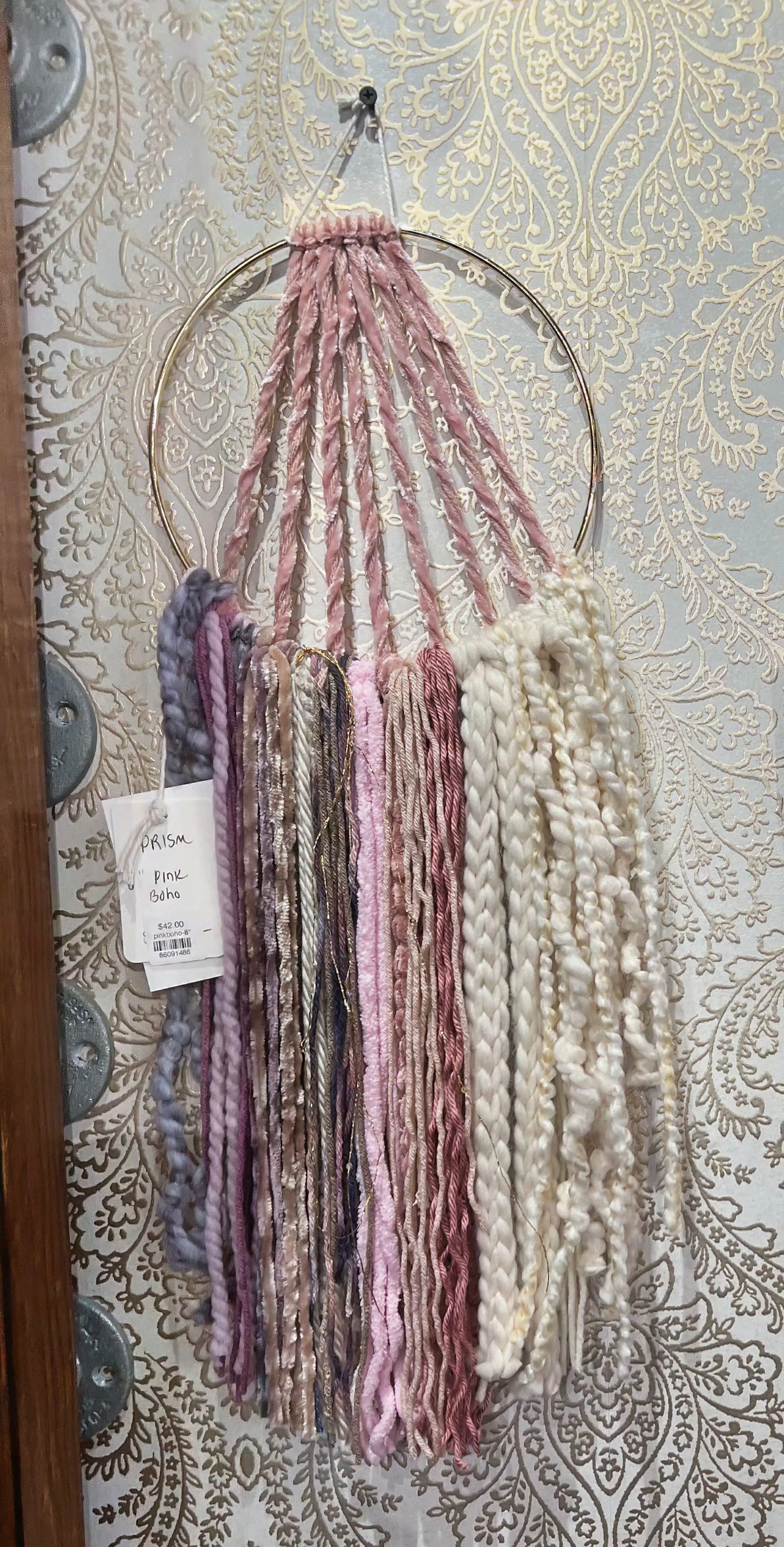 Pink Boho Macramé by Prism KC
