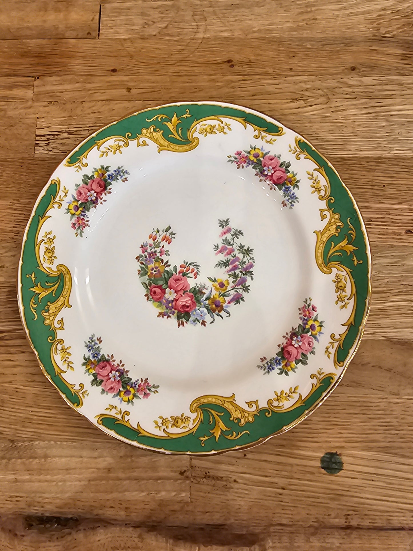 Vintage Plate, Tuscan Bone China