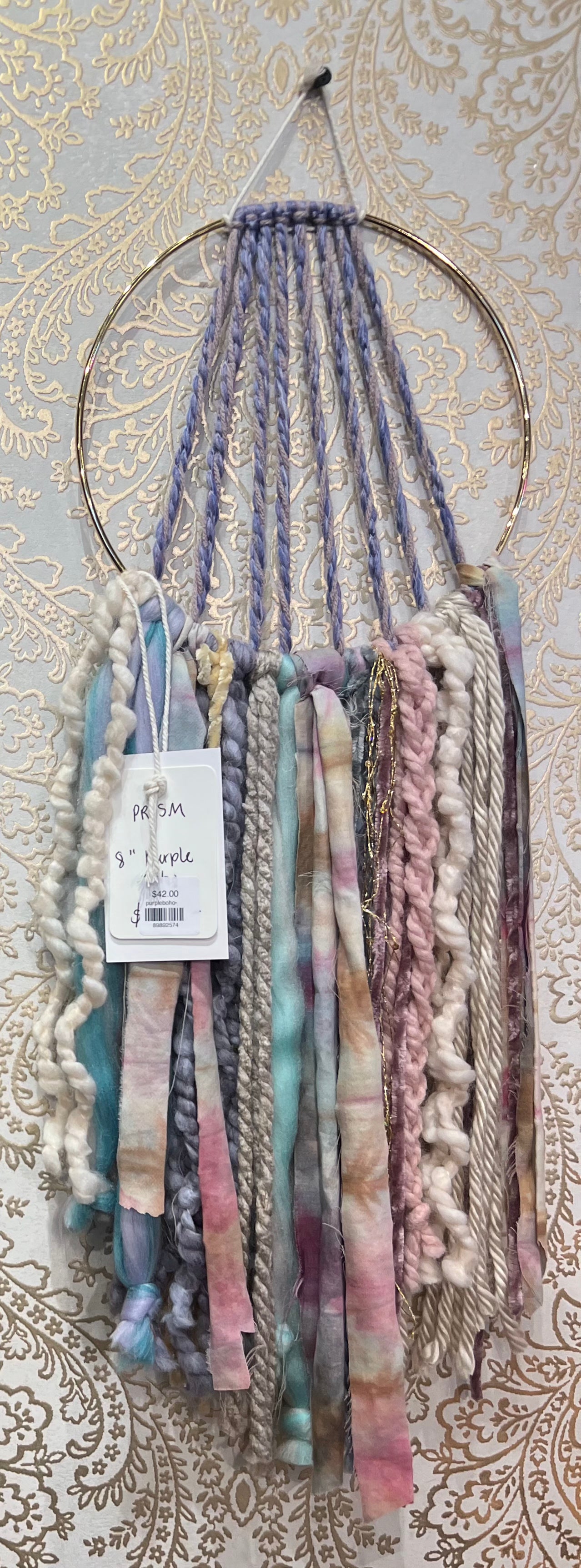 Purple Boho Macramé by Prism KC