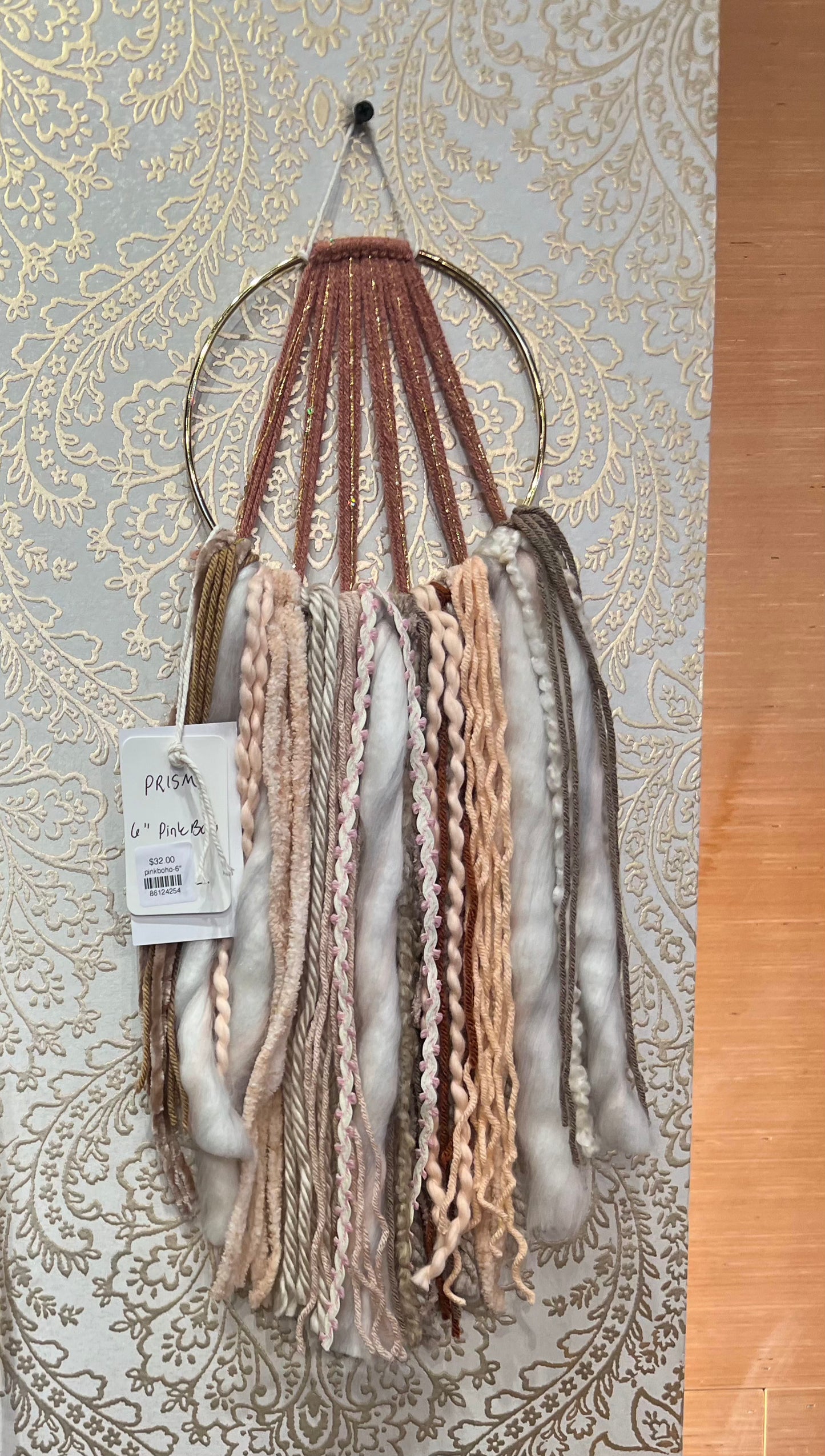 Pink Boho Macramé by Prism KC