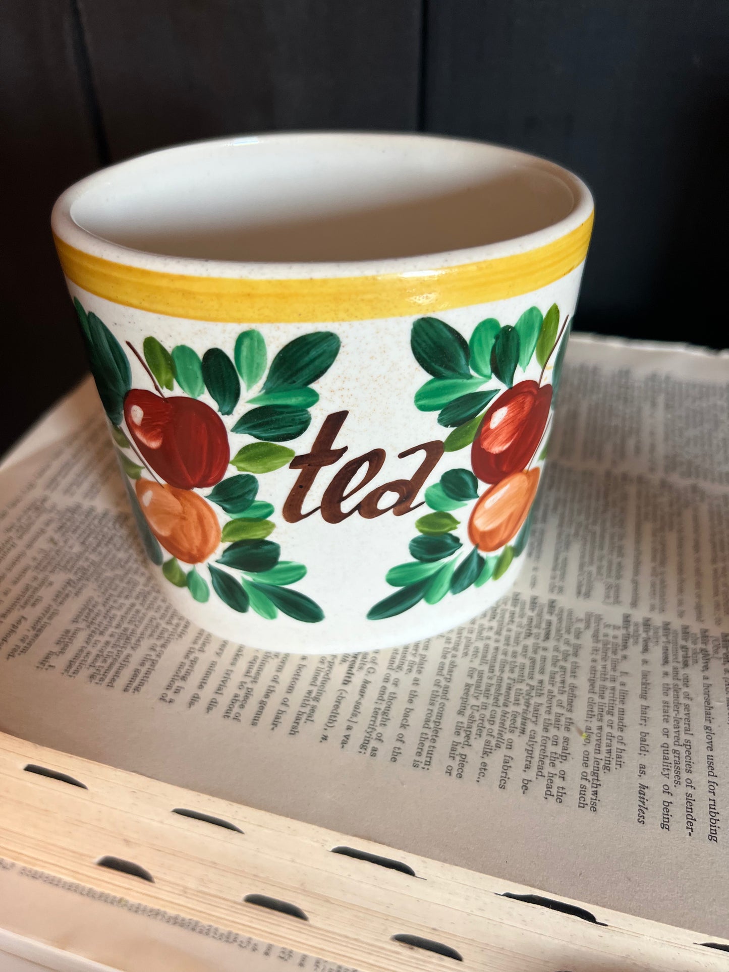 Vintage Tea Bag Holder
