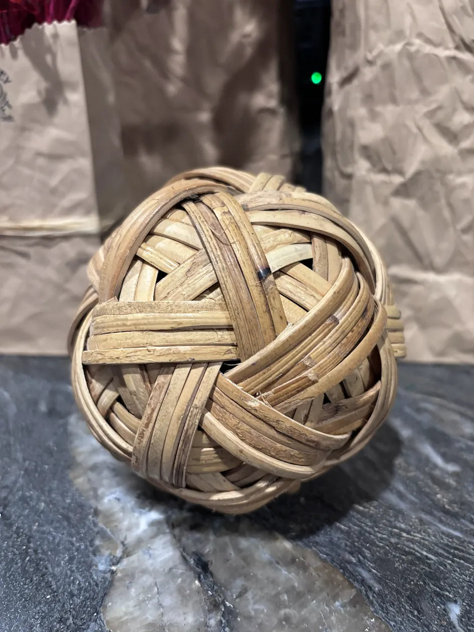 Woven Wicker Ball