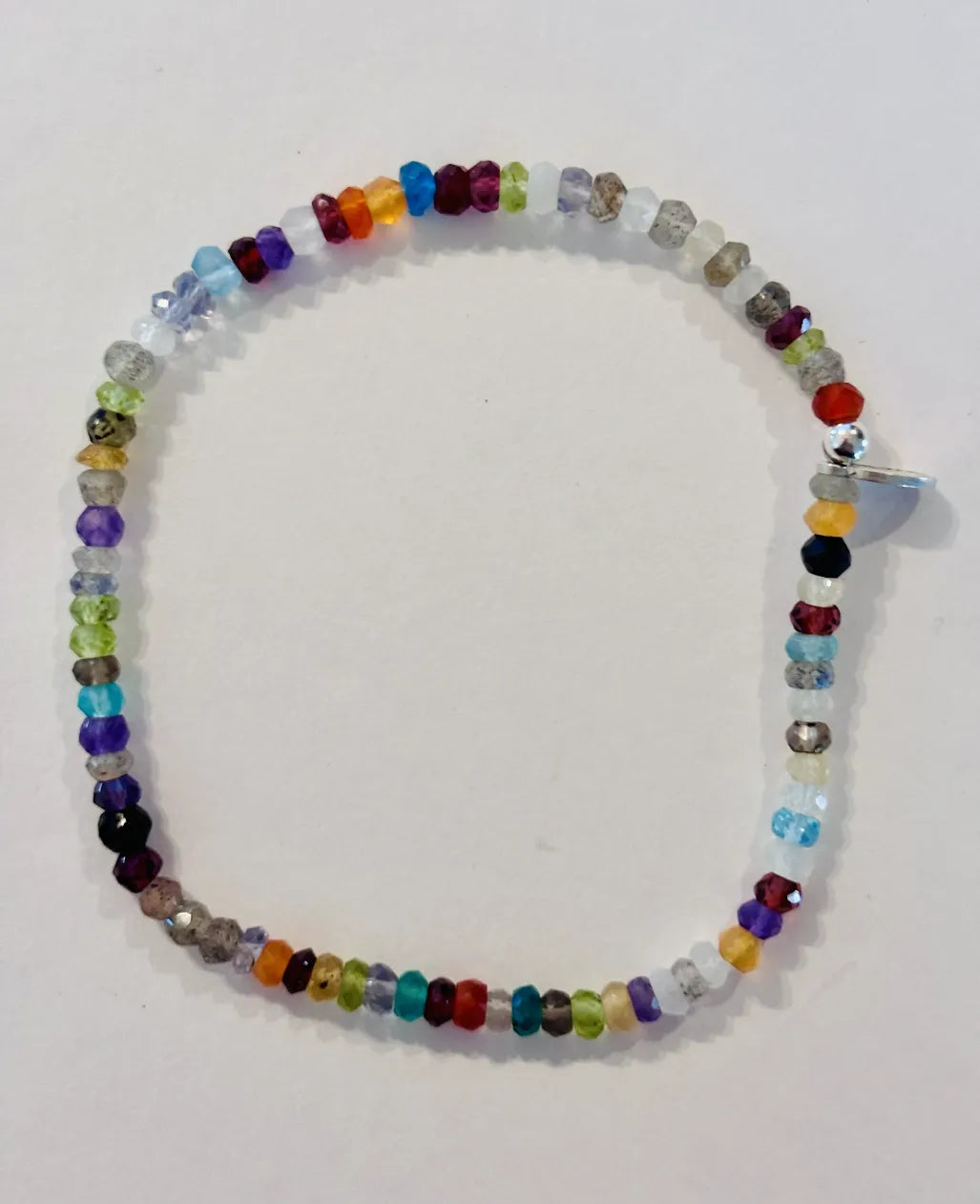 Heartland Sparkle Bracelet 7", 3mm Multi Gemstone (RLxCL2026)